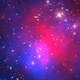 Illustration for article titled Pandoras Cluster is a tangled mess of galaxies and dark matter